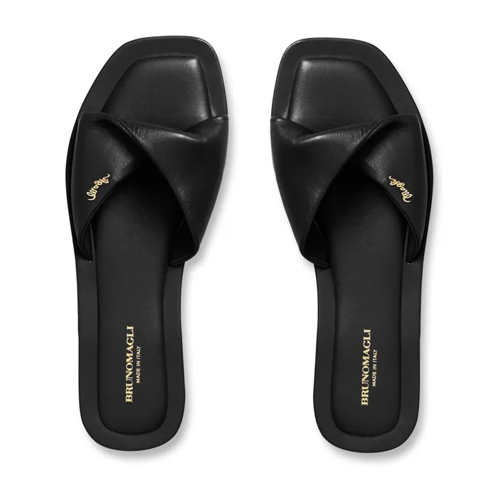 FRANCIS 8211 BLACK Women Bruno Magli Sandals and Slides