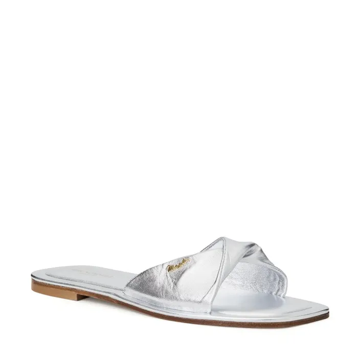 FRANCIS 8211 SILVER Women Bruno Magli Sandals and Slides