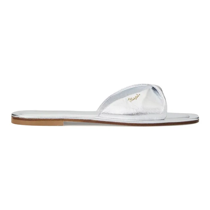 FRANCIS 8211 SILVER Women Bruno Magli Sandals and Slides