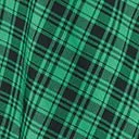 Green and Black Plaid Swing Skirt ClothingPlus Unique Vintage Skirts