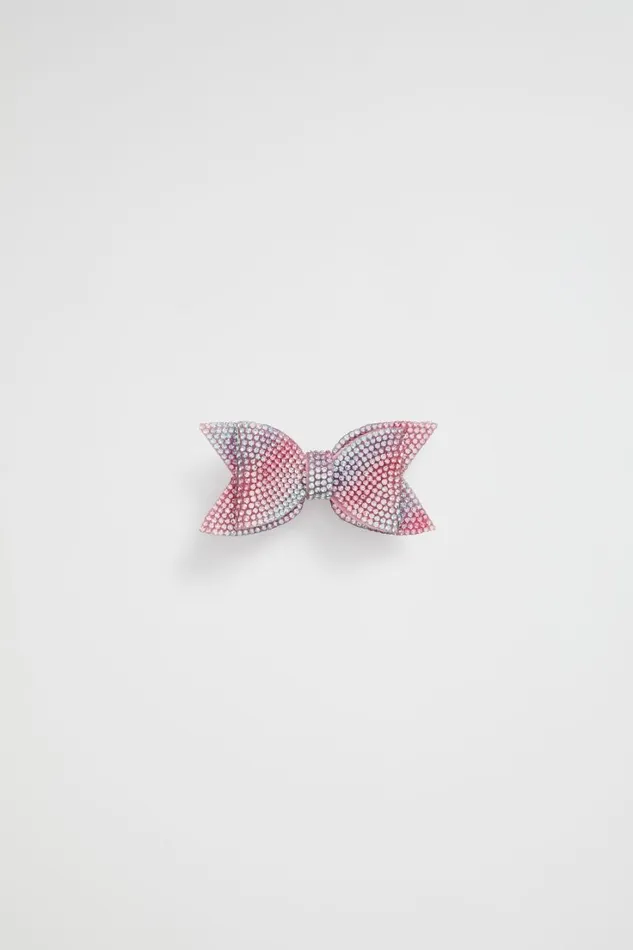 Hair Accessories Girl Seed Heritage Jelly Jewel Bow Duck Clip Multi