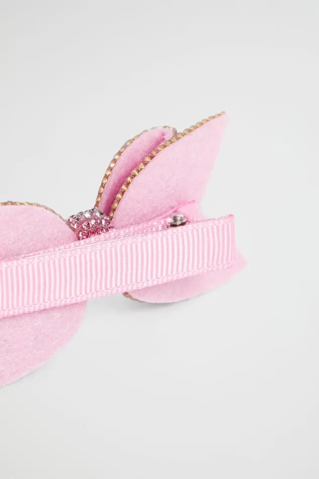 Hair Accessories Girl Seed Heritage Jelly Jewel Bow Duck Clip Multi