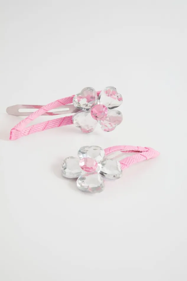 Hair Accessories Girl Seed Heritage Jewel Daisy Snaps Multi