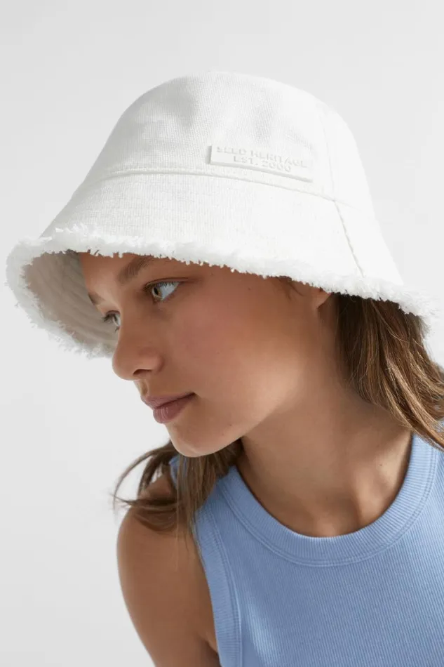 Hats Beanies and Caps Teen Girl Seed Heritage Retro Bucket Hat Multi