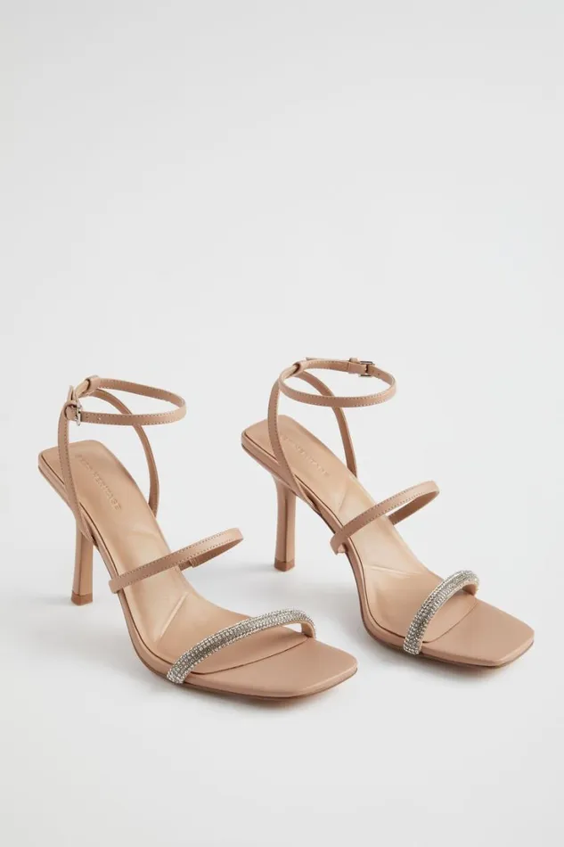 Heels and Wedges Woman Seed Heritage Hana Diamante Heel Nude