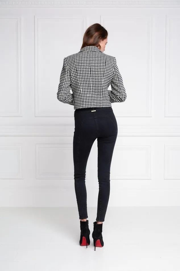 Holland Cooper Brompton Jacket Houndstooth Women Blazers