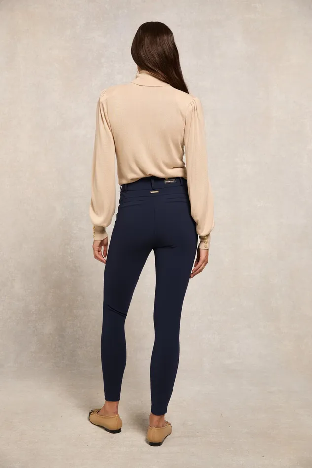 Holland Cooper Contour Trouser Ink Navy Women Trousers Holland Cooper Contour Trouser Ink Navy Women Trousers