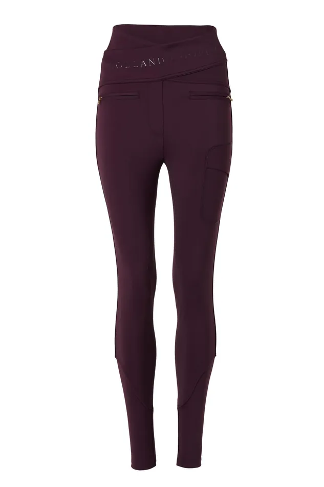 Holland Cooper Cooper Training Breeches Aubergine Women Breeches Holland Cooper Cooper Training Breeches Aubergine Women Breeches