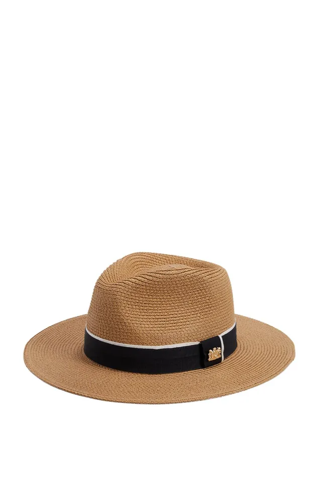 Holland Cooper Francesca Hat Camel Black Women Hats and Headbands