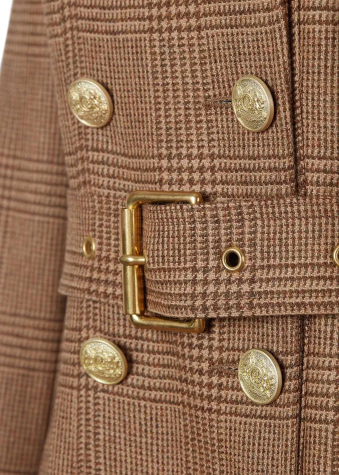 Holland Cooper Full Length Marlborough Trench Coat Tawny Women Tailoring