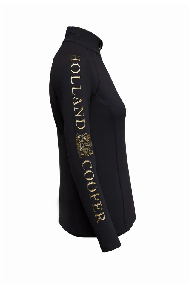 Holland Cooper Halcot Thermal Base Layer Black Women Base Layers Holland Cooper Halcot Thermal Base Layer Black Women Base Layers