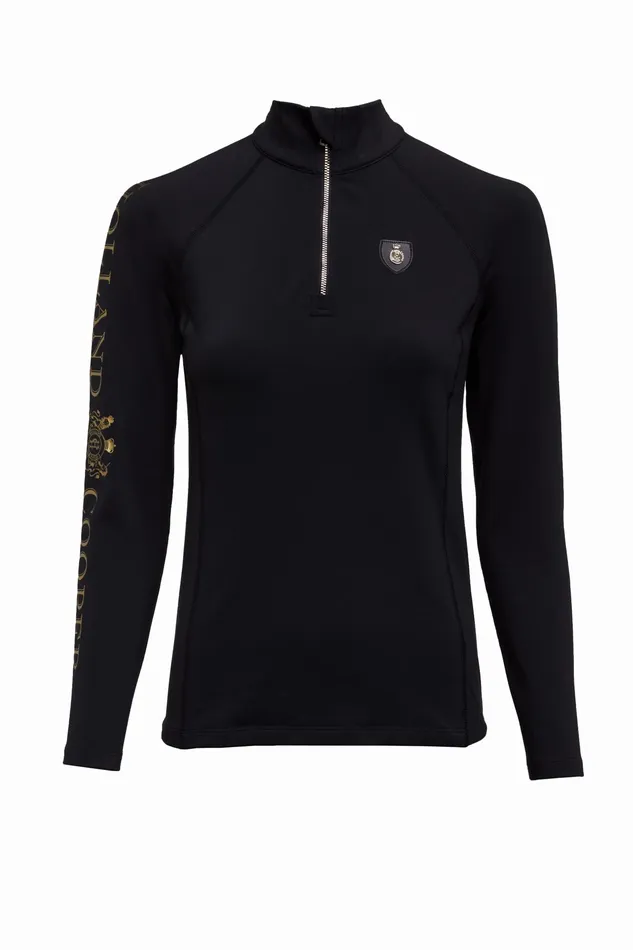 Holland Cooper Halcot Thermal Base Layer Black Women Base Layers Holland Cooper Halcot Thermal Base Layer Black Women Base Layers