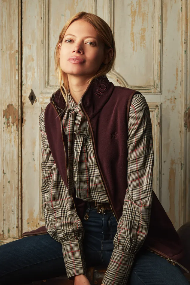 Holland Cooper Heritage Shirt Orange Windsor Women Shirts and Blouses Holland Cooper Heritage Shirt Orange Windsor Women Shirts and Blouses