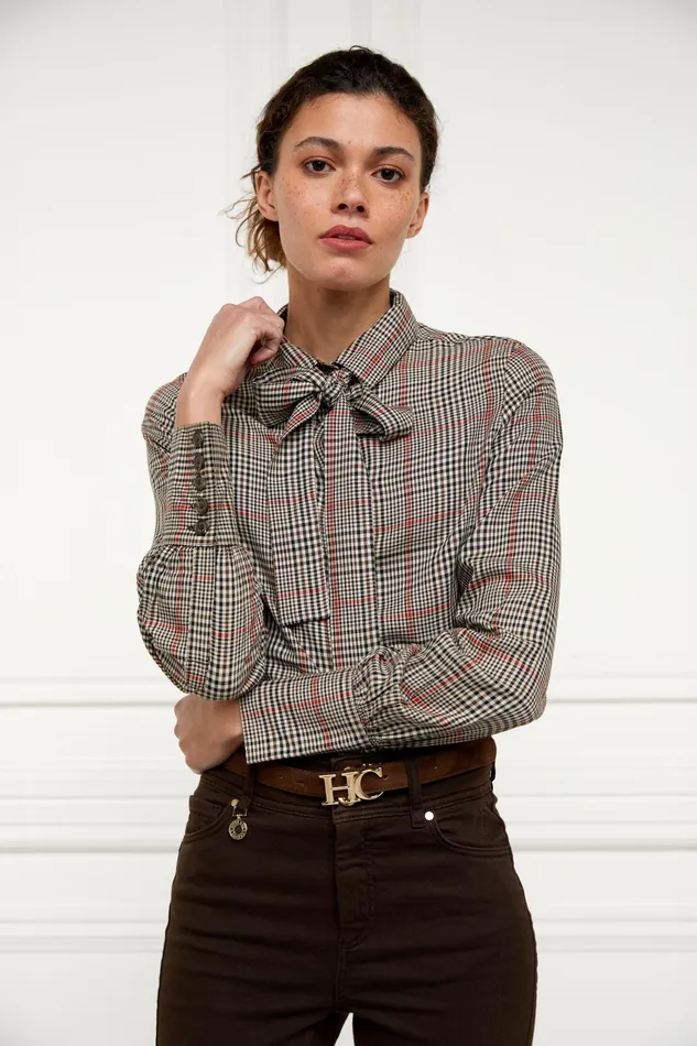 Holland Cooper Heritage Shirt Orange Windsor Women Shirts and Blouses Holland Cooper Heritage Shirt Orange Windsor Women Shirts and Blouses