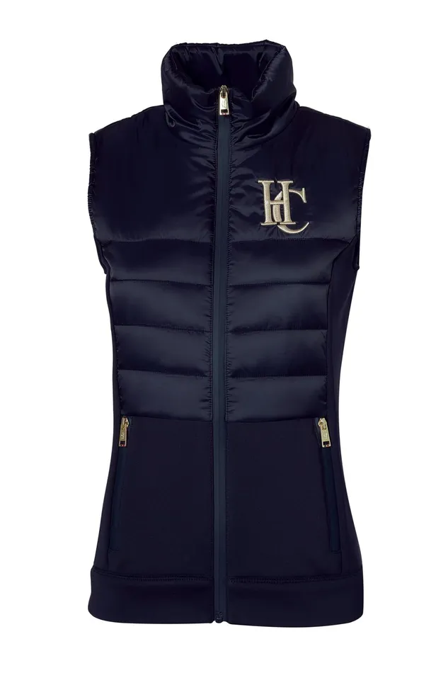 Holland Cooper Hybrid Gilet Ink Navy Women Gilets Holland Cooper Hybrid Gilet Ink Navy Women Gilets