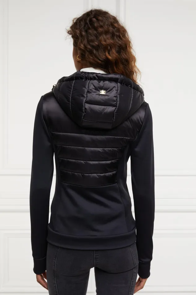 Holland Cooper Hybrid Shell Jacket Black Women Jackets Holland Cooper Hybrid Shell Jacket Black Women Jackets
