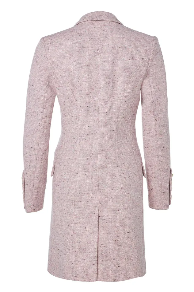 Holland Cooper Kempton Coat Anniversary Pink Women Tailoring