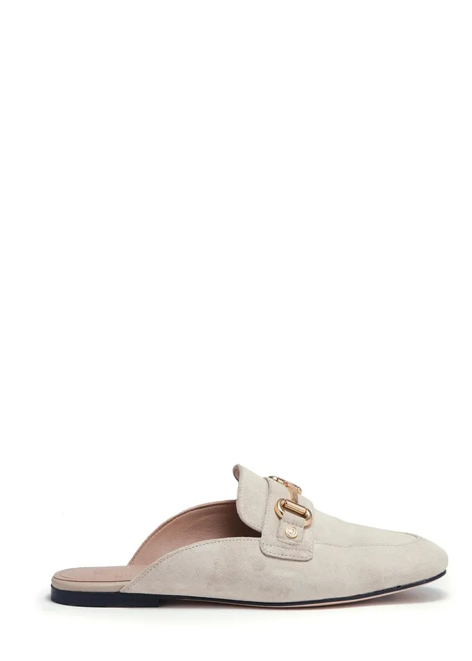 Holland Cooper Kingston Horse Bit Loafer Taupe Suede Women Loafers Holland Cooper Kingston Horse Bit Loafer Taupe Suede Women Loafers
