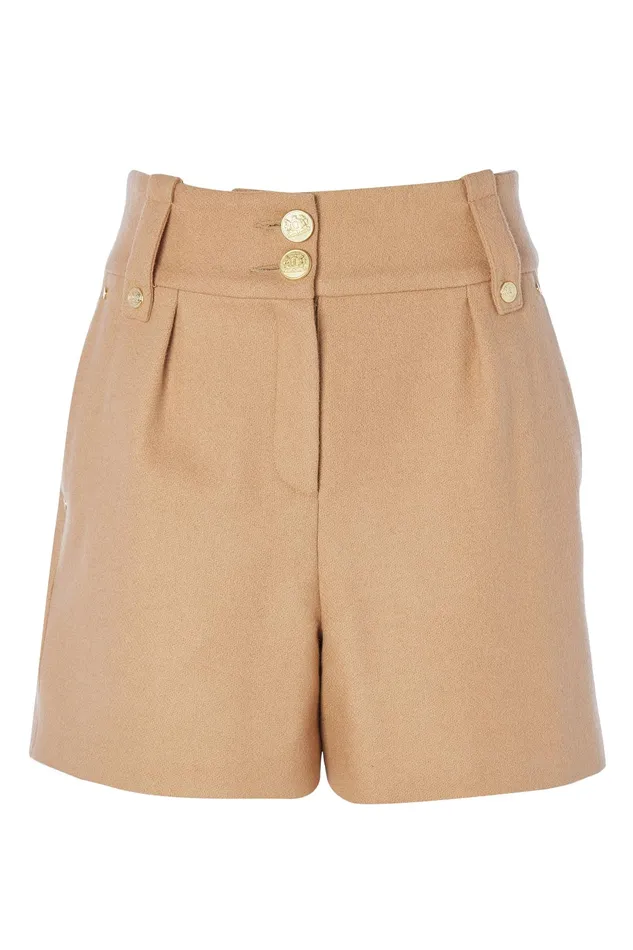 Holland Cooper Luxe Tailored Short Camel Women Tailoring Holland Cooper Luxe Tailored Short Camel Women Tailoring