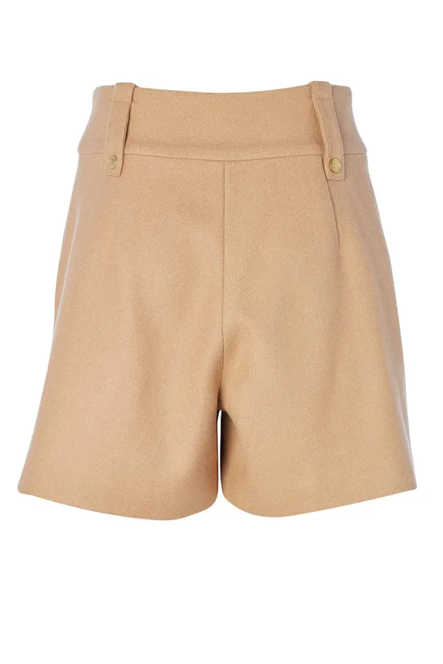Holland Cooper Luxe Tailored Short Camel Women Tailoring Holland Cooper Luxe Tailored Short Camel Women Tailoring