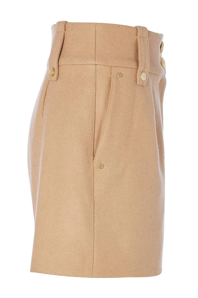 Holland Cooper Luxe Tailored Short Camel Women Tailoring Holland Cooper Luxe Tailored Short Camel Women Tailoring