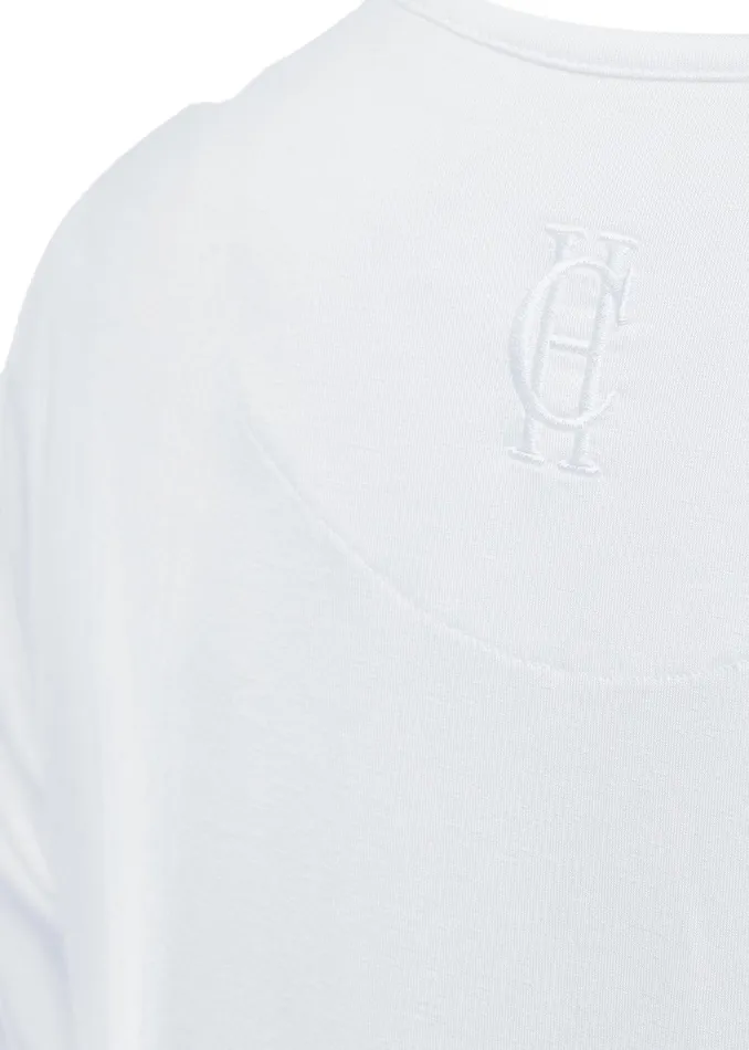 Holland Cooper Relax Fit Crew Neck Tee White Women Tees Holland Cooper Relax Fit Crew Neck Tee White Women Tees