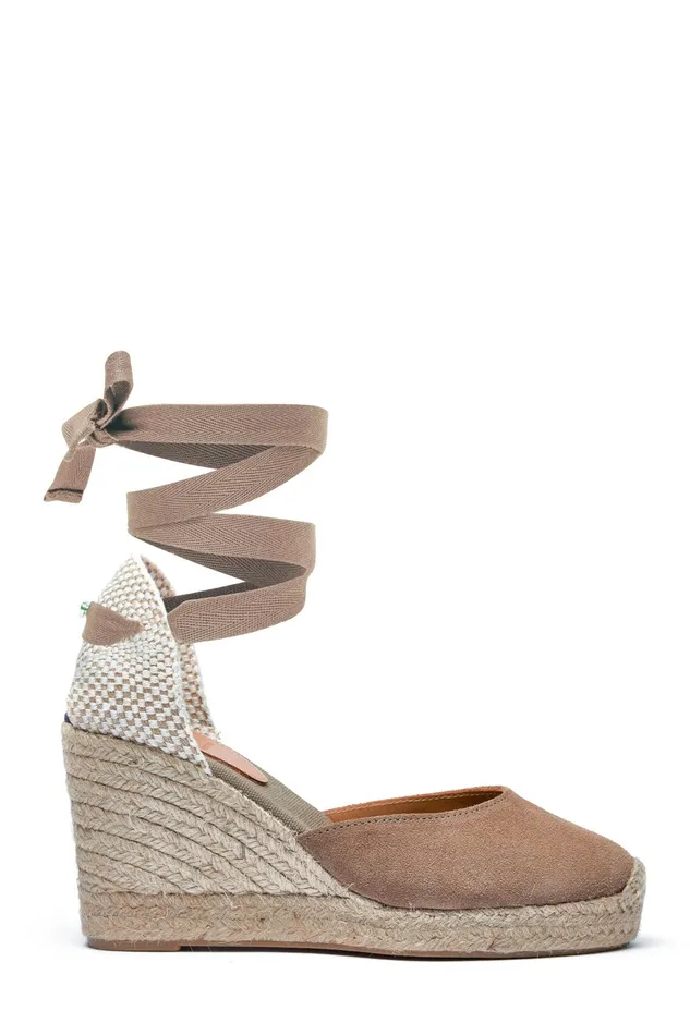 Holland Cooper Seville Wedge Sandal Taupe Women Espadrilles Holland Cooper Seville Wedge Sandal Taupe Women Espadrilles