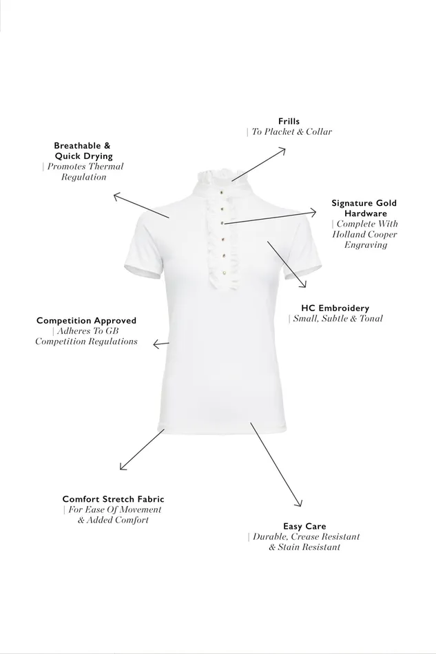 Holland Cooper Silverton Show Shirt Women Base Layers Holland Cooper Silverton Show Shirt Women Base Layers
