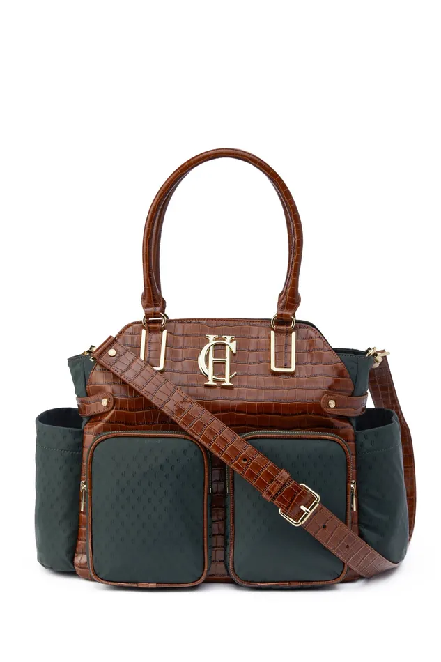 Holland Cooper Thames Changing Bag Racing Green Women Baby Changing Bags