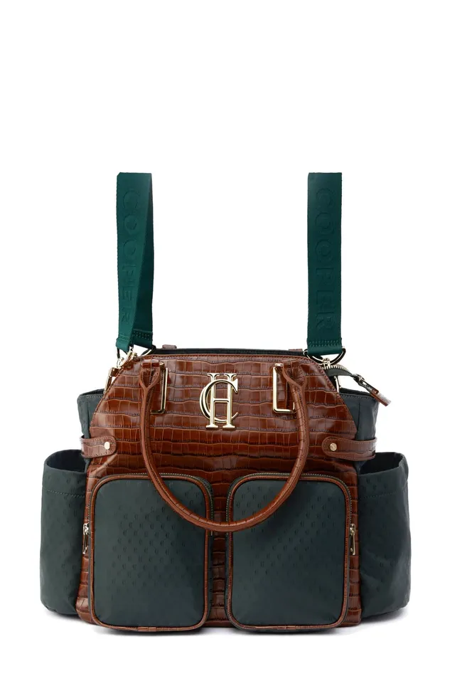 Holland Cooper Thames Changing Bag Racing Green Women Baby Changing Bags