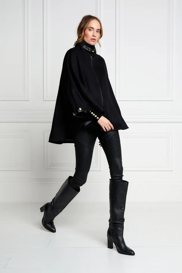Holland Cooper The Classic Cape Black Women Tailoring