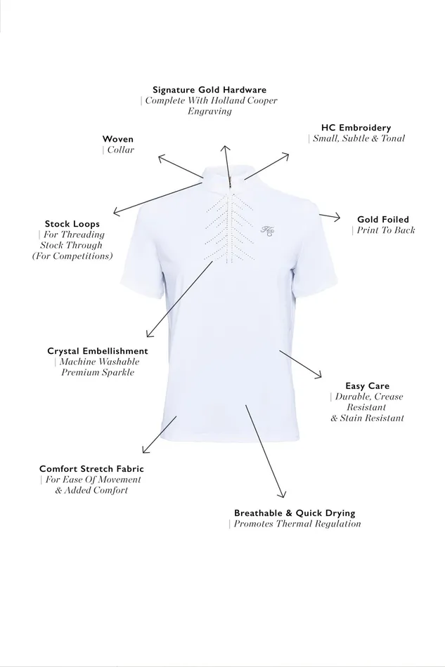 Holland Cooper Windsor Show Shirt Women Base Layers Holland Cooper Windsor Show Shirt Women Base Layers