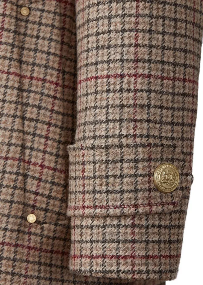 Holland Cooper Wrap Coat Charlton Tweed Women Tailoring