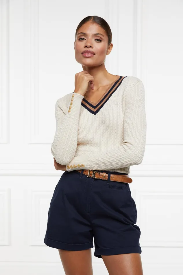 Holland Cooper Zoe Knit Almond Women Knitwear
