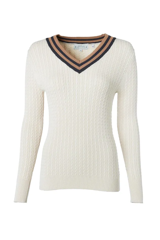Holland Cooper Zoe Knit Almond Women Knitwear Holland Cooper Zoe Knit Almond Women Knitwear