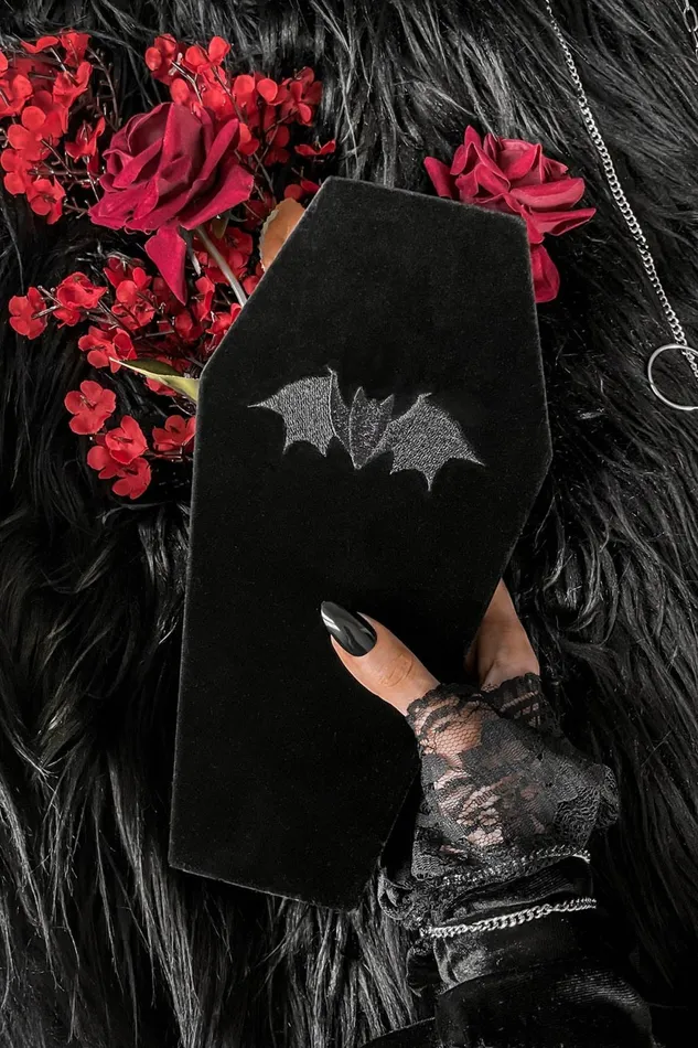 Homeware Storage Killstar Velvet Casket Jewellery Box