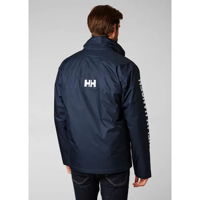 Insulated Jackets Men Helly Hansen ACTIVE MIDLAYER JACKET 597 Navy
