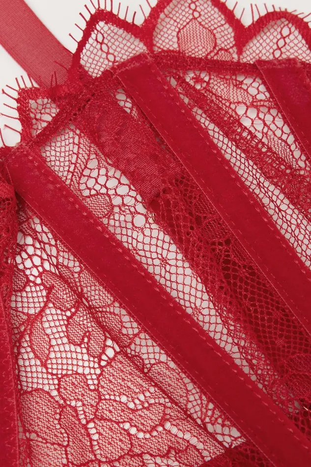 Intimissimi Balconette Women Intriguing Beauty Balconette Bra Red 9888 8211 Candy Apple Red