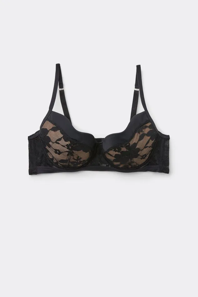 Intimissimi Balconette Women The Art Of Romance Padded Lace Balconette Bra Black 019 8211 Black