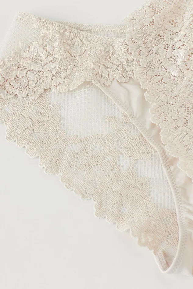 Intimissimi Bikini Panties Women Pretty Flowers Panties Natural 2280 8211 Avorio Crema