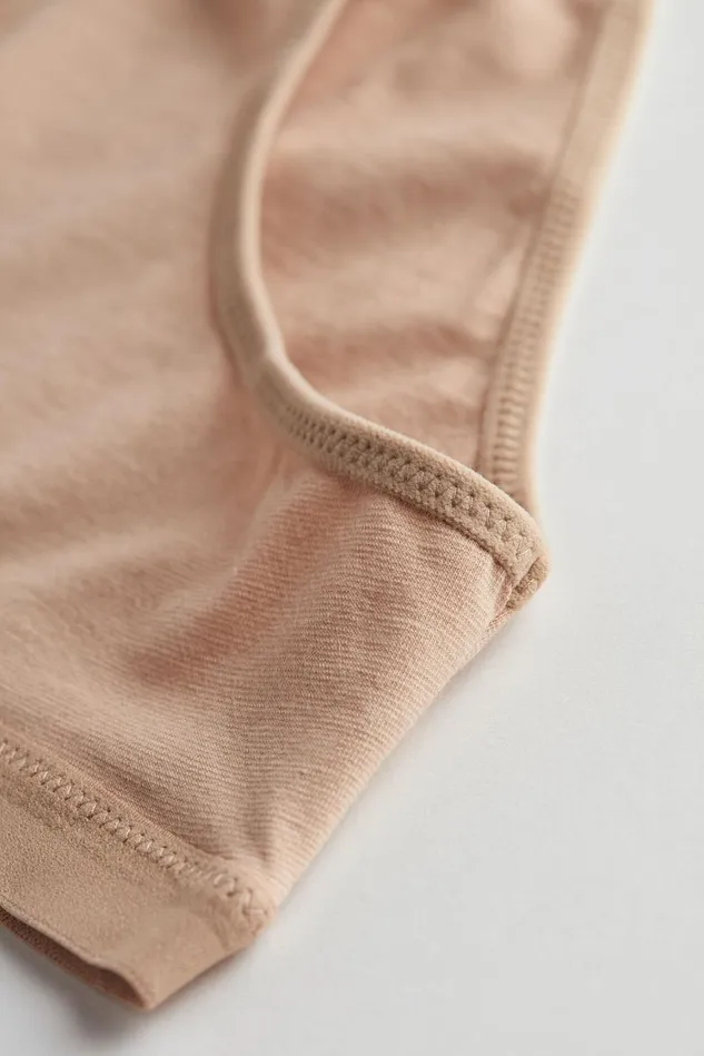 Intimissimi Bikini Panties Women SemiHigh Rise Cotton Briefs Natural 044 8211 Honey Soft Beige