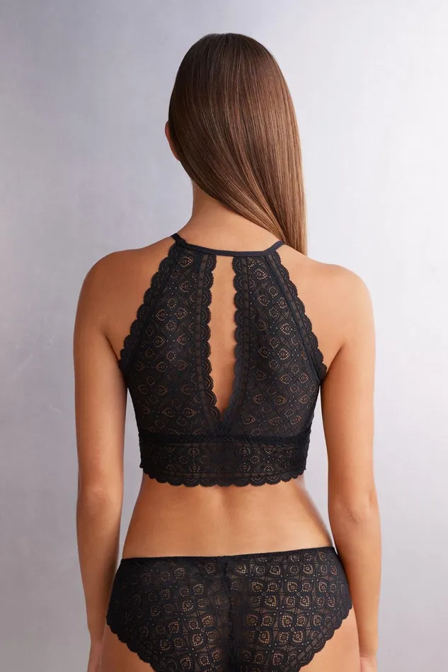 Intimissimi Bralette Women Lace Bra Top Black 019 8211 Black