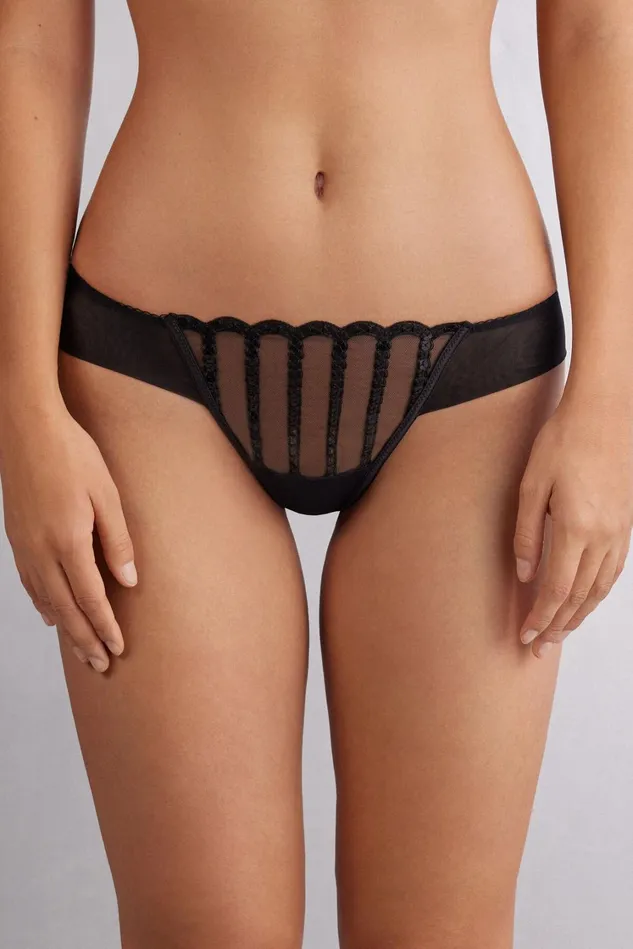 Intimissimi Brazilian Cut Women See The Magic Brazilian Black 019 8211 Black