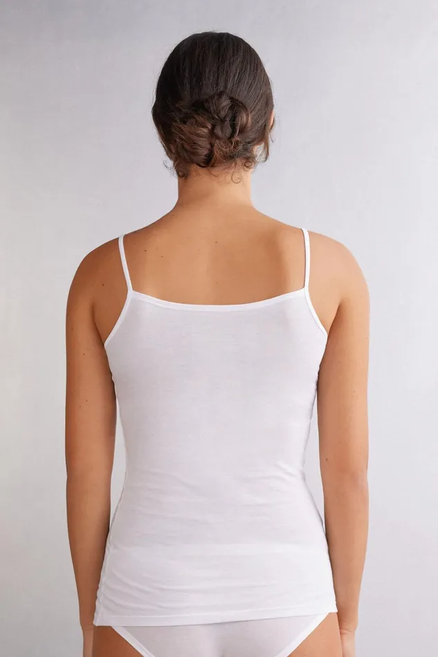 Intimissimi Camisoles Tank Tops Women Ultrafresh Cotton Camisole White 001 8211 White