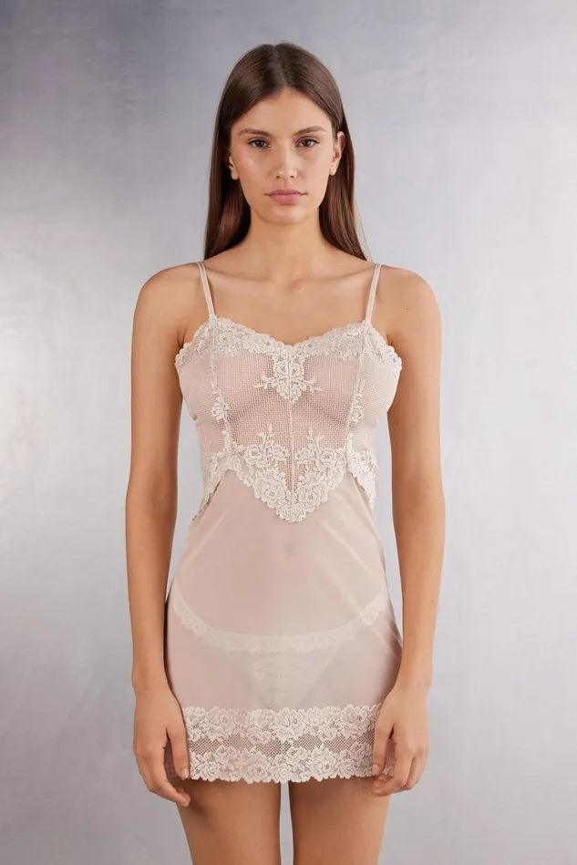 Intimissimi Slips Babydolls Women Pretty Flowers Babydoll Natural 2280 8211 Avorio Crema Intimissimi Slips Babydolls Women Pretty Flowers Babydoll Natural 2280 8211 Avorio Crema