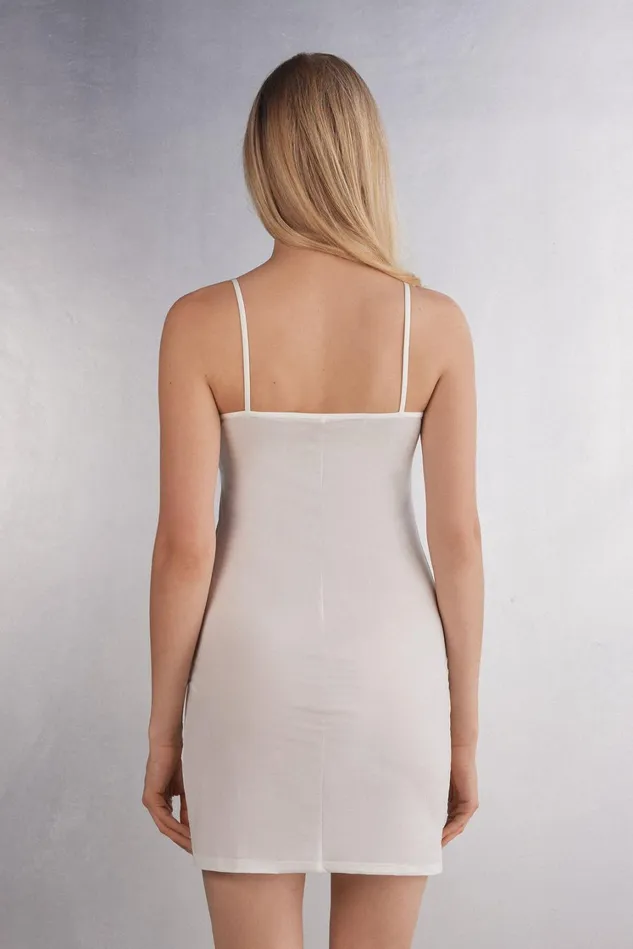 Intimissimi Slips Babydolls Women Ultralight Microfiber Slip Ivory 2127 8211 Talc White