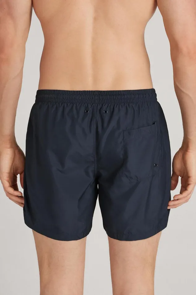Intimissimi Swim Trunks Men Plain Swim Trunks Blue 1467 8211 Intense Blue