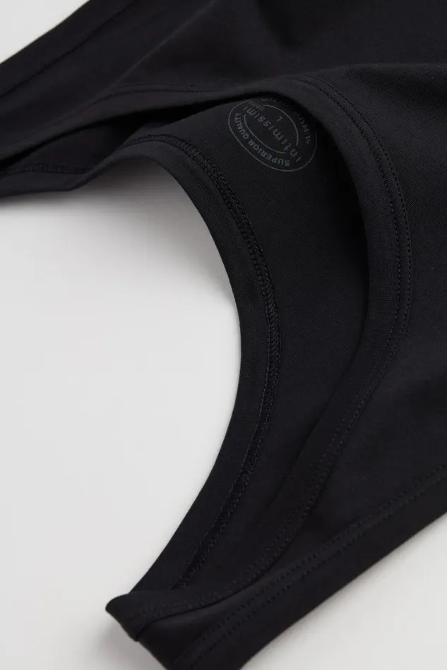 Intimissimi Tank Tops Undershirts Men Round Neck Tank Top In Stretch Superior Cotton Black 019 8211 Black