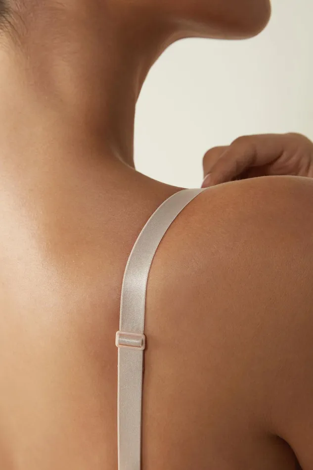 Intimissimi Triangle Women Adele Wireless Boost Triangle Bra In Ultralight Microfiber Natural 2280 8211 Avorio Crema