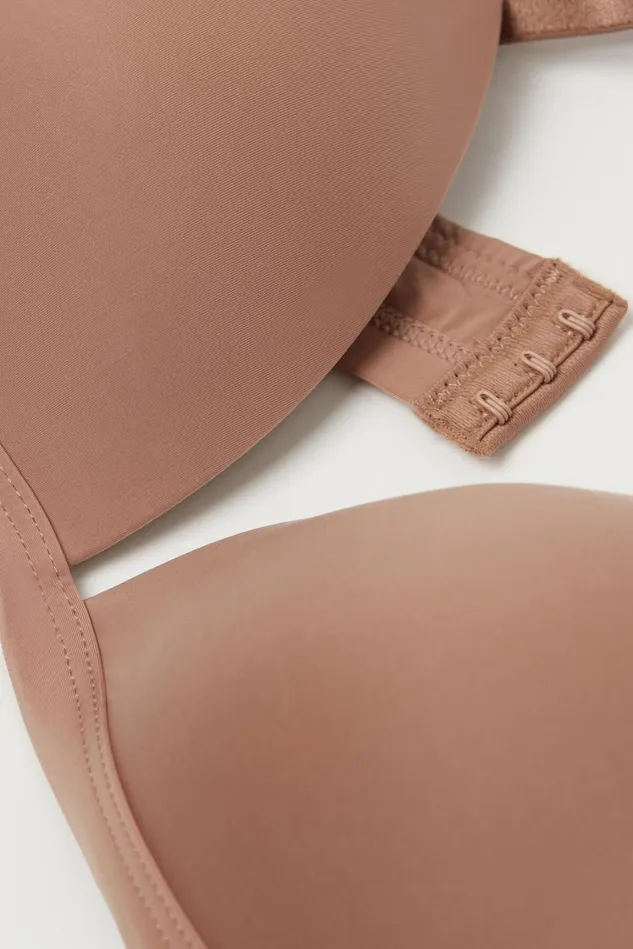Intimissimi Triangle Women Tiziana Triangle Bra In Ultralight Microfiber Natural 417i 8211 Marrone Cappuccino